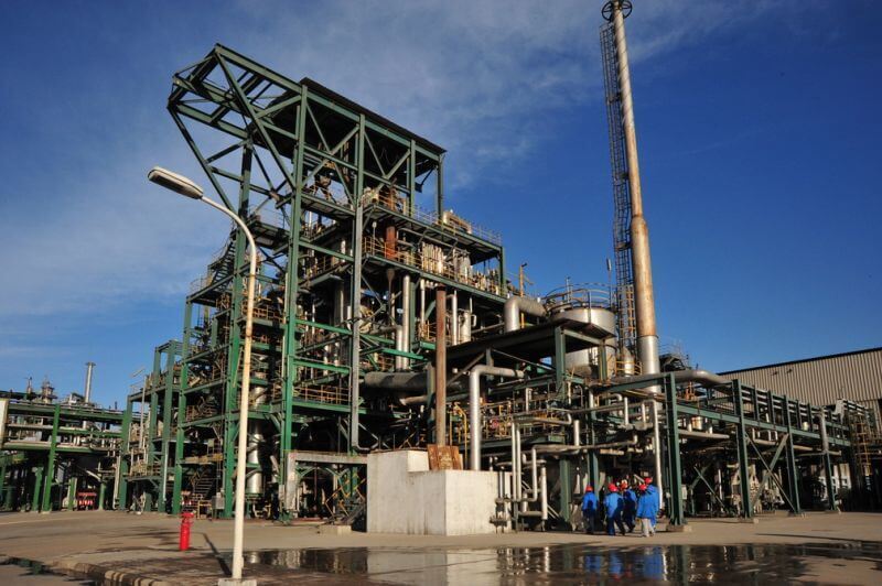 年产5.4万吨天然气造三聚氰胺出产装置