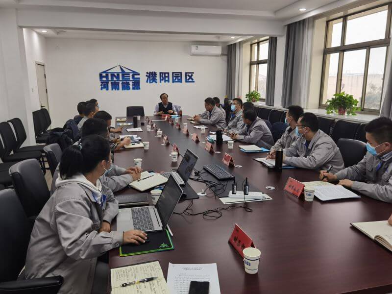 濮阳园区召开信息化建设和杜国治理进建钻研专题会议