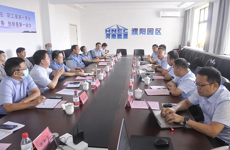 加大合作力度  实现互利共赢——陕鼓集团与濮阳园区就项目合作进行互换