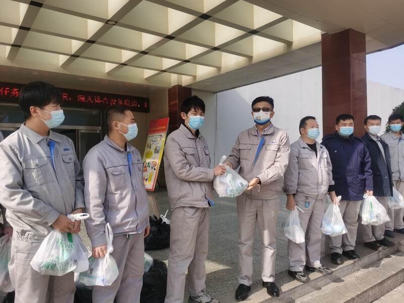 SBOBET利记公司工会疫情期间关爱职工行动多