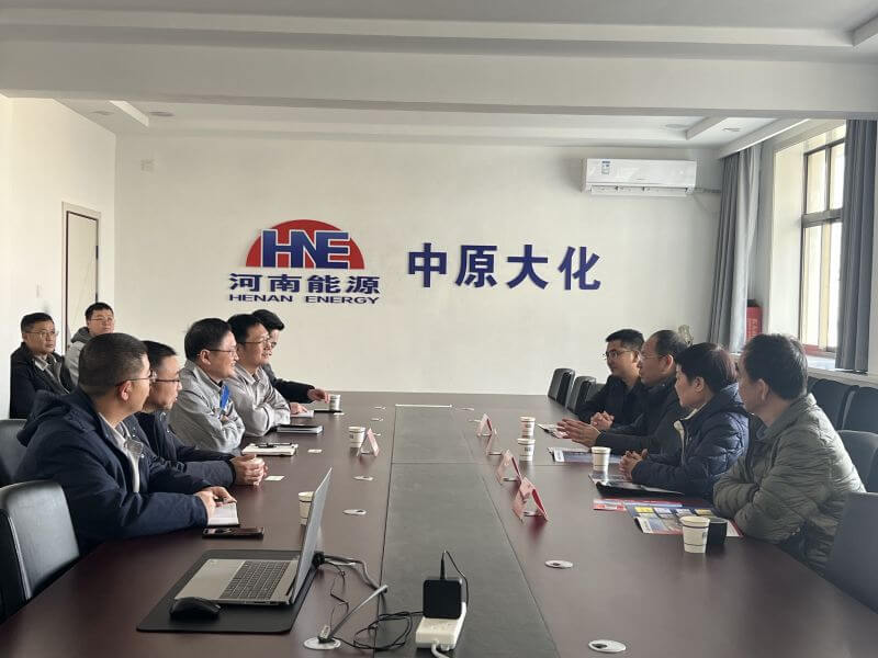 省供销合作总社客人到我公司参观互换