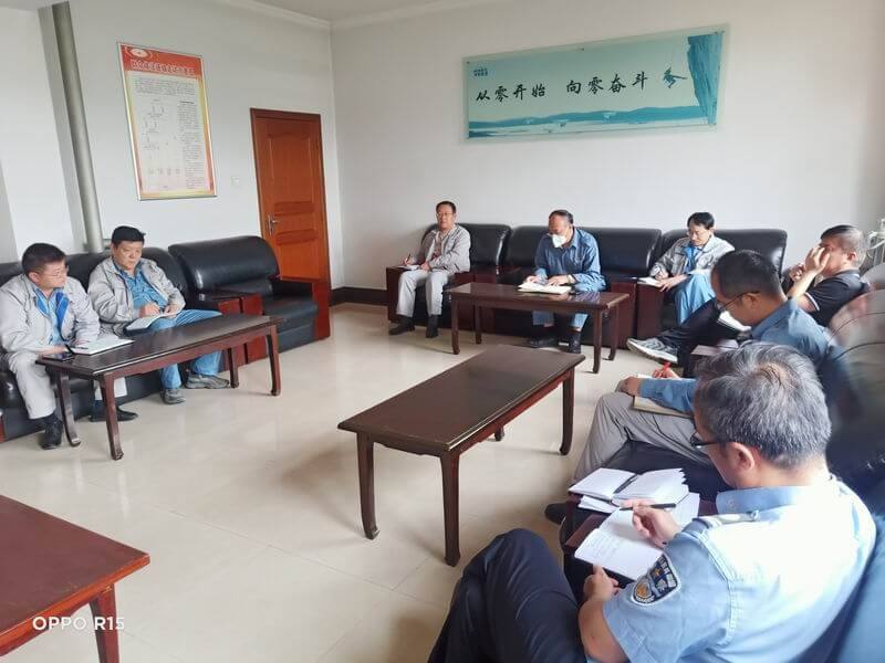 园区组织后勤服务单元召开降本增效带头会