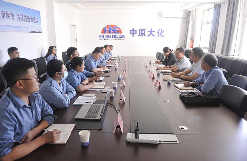 集团公司工会到濮阳园区发展主题教育课题调查钻研和巡视工作