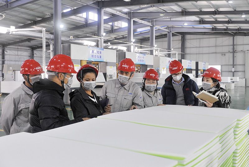 美国宝洁公司到绿宇公司调查互换