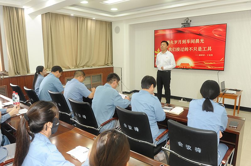 传承抗战心灵  青春激扬奋进 ——濮阳园区进行留想抗战成功80周年演讲角逐