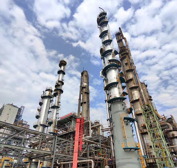 濮阳园区化肥原料路线优化刷新项目 成功开车顺利联网